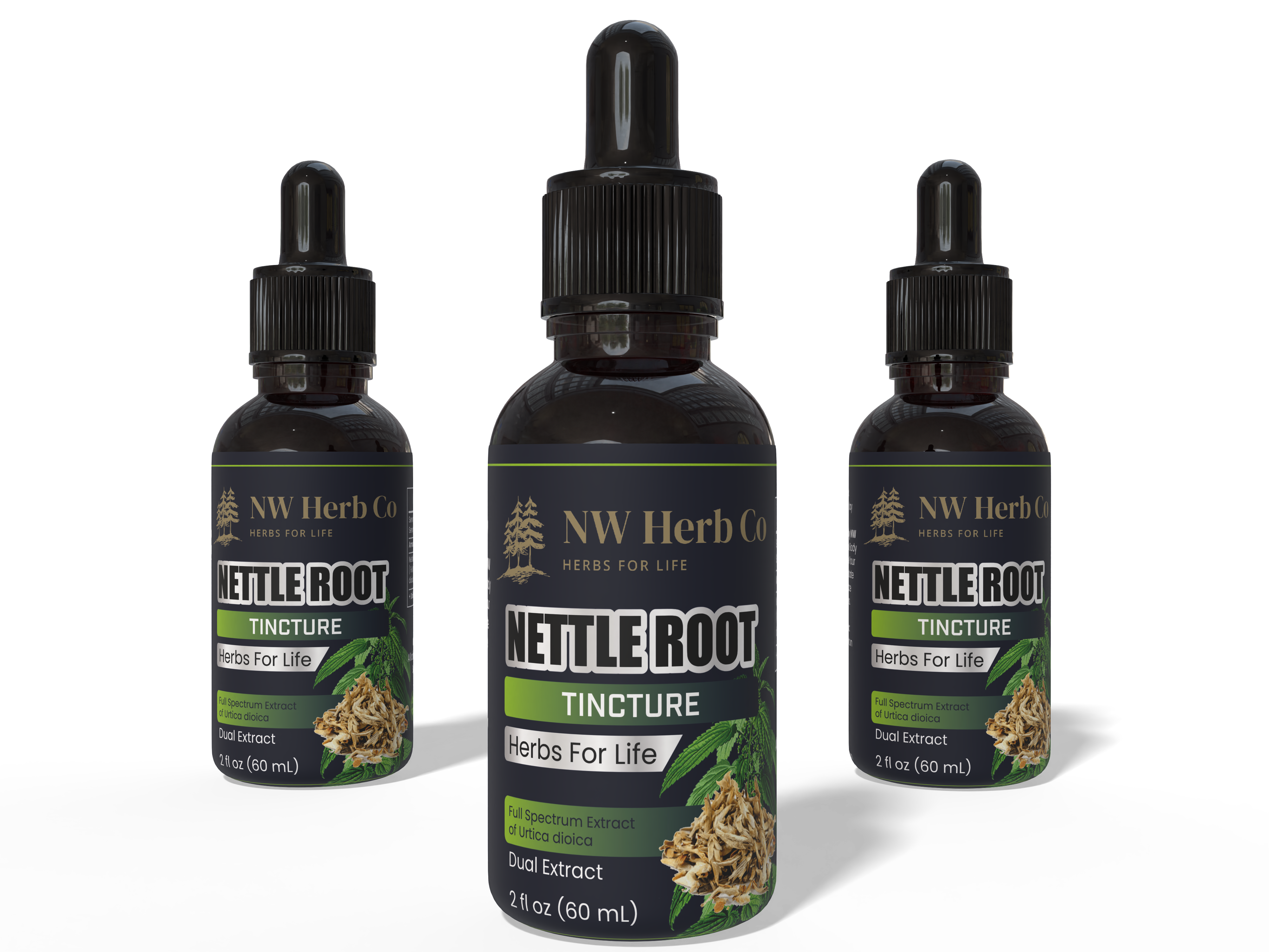 NW Herb Co. Nettle Root Tincture: Health & Vitality Elixir